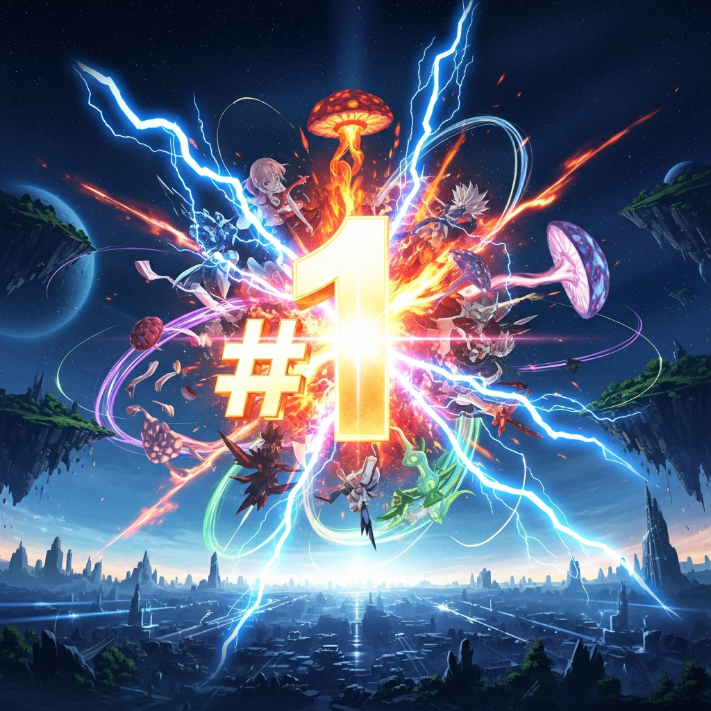 Which is the #1 anime in the world?