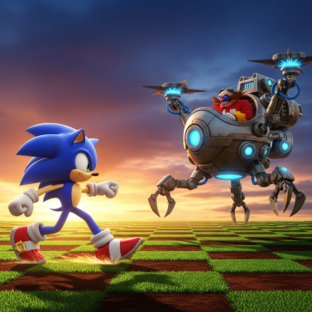 Who is Sonic's enemy?