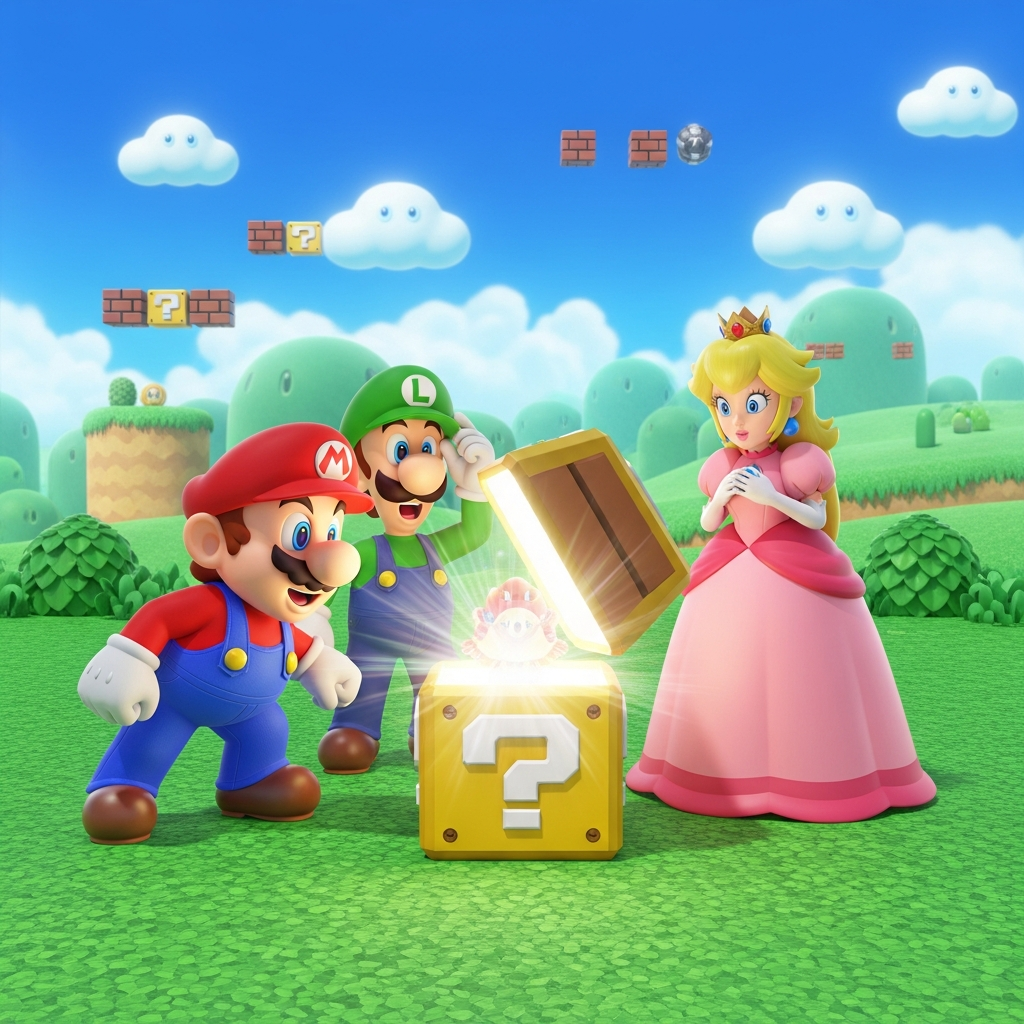 Who is the newest Mario character?