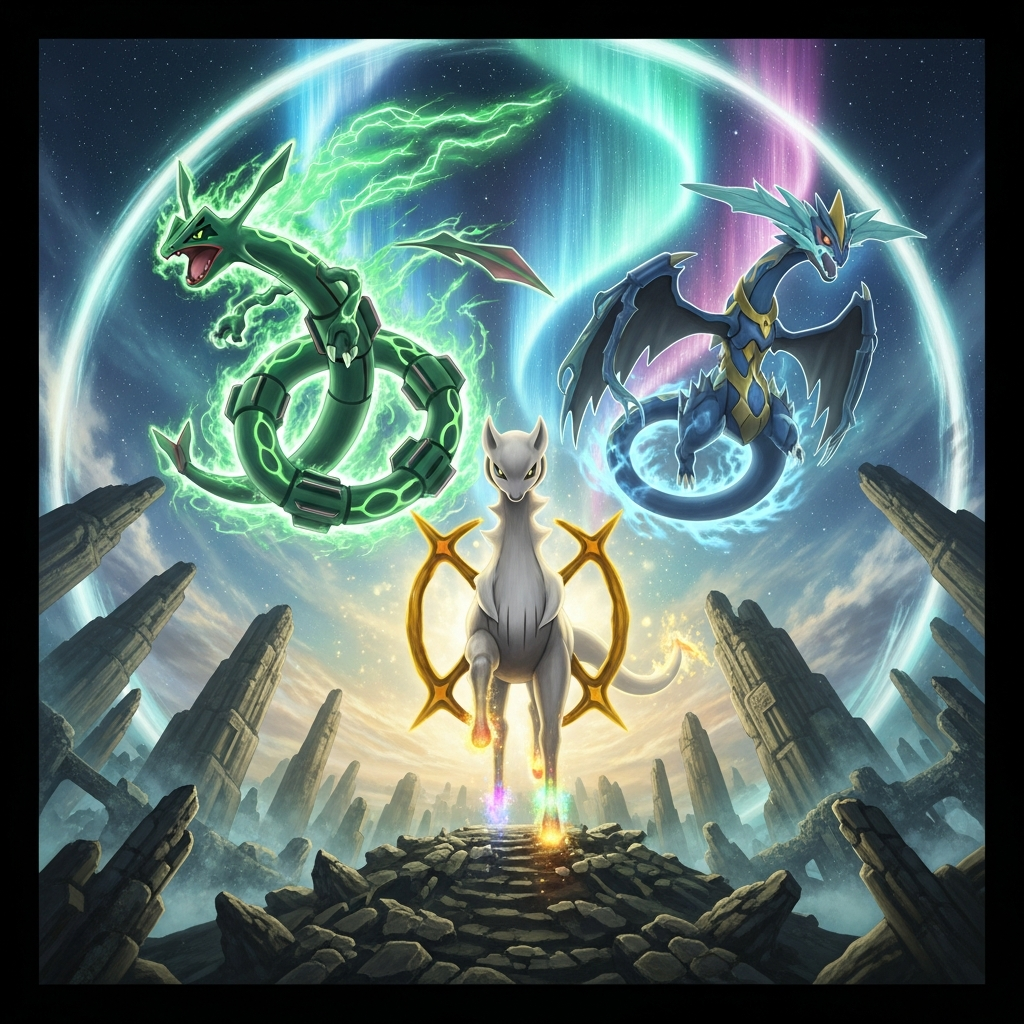 Who is the top 3 strongest Pokémon?
