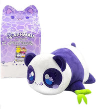 Load image into Gallery viewer, Aphmau MeeMeows Mystery 11 Inch Safari Plush Panda with packaging.
