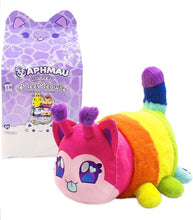 Load image into Gallery viewer, Aphmau MeeMeows Mystery 11 Inch Safari Plush Caterpillar with packaging.
