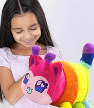 Load image into Gallery viewer, Aphmau MeeMeows Mystery 11 Inch Safari Plush, colorful caterpillar design, soft and cuddly toy.
