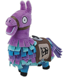 6-inch soft plush Fortnite Loot Llama collectible toy with vibrant colors and detailed stitching