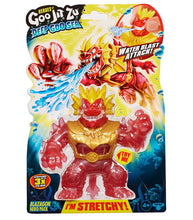 Load image into Gallery viewer, Heroes of Goo Jit Zu Deep Goo Sea Blazagon figure with water blast attack feature.
