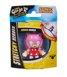 Heroes of Goo Jit Zu Minis Sonic The Hedgehog Amy stretchy collectible toy in packaging