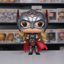 Load image into Gallery viewer, Marvel Thor Love &amp; Thunder Pop! Vinyl Figure - Mighty Thor collectible.
