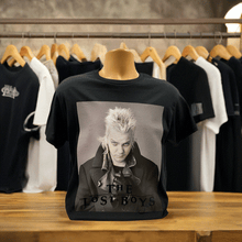 Load image into Gallery viewer, Officially licensed Lost Boys T-shirt featuring Kiefer Sutherland as David, XXLarge.

