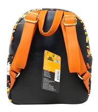 Load image into Gallery viewer, Boo Hollow Paka Paka Mini Backpack with orange straps and Halloween-themed design.
