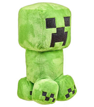 Load image into Gallery viewer, Minecraft 8" Creeper Plush toy, soft green character from Minecraft game.
