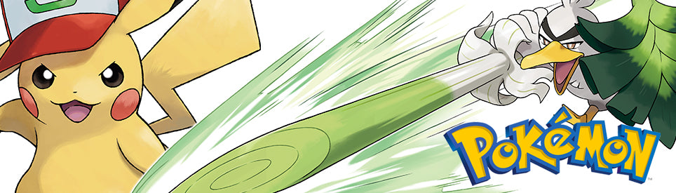 Pokémon Sirfetch'd and Pikachu