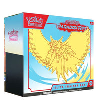 Load image into Gallery viewer, Pokemon TCG Scarlet &amp; Violet Paradox Rift Elite Trainer Box - Iron Bundle packaging.
