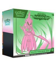 Load image into Gallery viewer, Pokemon TCG Scarlet and Violet Paradox Rift Elite Trainer Box featuring Scream Tail design.
