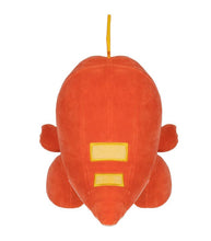 Load image into Gallery viewer, Pokemon 8" plush Fuecoco with red and yellow colors, soft and huggable design.
