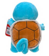 Load image into Gallery viewer, Squirtle 8" plush toy showcasing signature tail and shell, premium materials.
