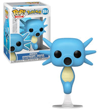 Load image into Gallery viewer, Horsea Pokemon POP! Vinyl Figure collectible with box, featuring stylized Water-type design.
