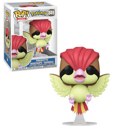 Pidgeotto Pokemon POP! Vinyl Figure featuring iconic Flying-type character, part of Funko POP! series with stylized design.