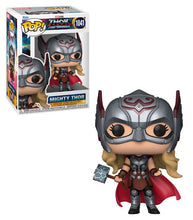 Load image into Gallery viewer, Marvel Thor Love &amp; Thunder Pop! Vinyl Figure - Mighty Thor collectible.

