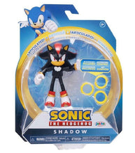 Load image into Gallery viewer, Sonic The Hedgehog Shadow Figure, Plus Rings
