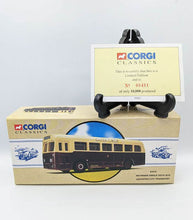 Load image into Gallery viewer, Corgi Weymann Single Deck Bus Leicester City Transport model with certificate.
