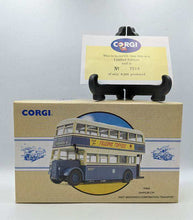 Load image into Gallery viewer, Corgi Daimler CW West Bromwich Corporation Transport limited edition die-cast model with certificate.

