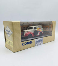 Load image into Gallery viewer, Corgi Ford Popular Van Sunlight Soap die-cast model in display box.
