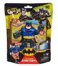 Load image into Gallery viewer, Heroes of Goo Jit Zu Stealth Armor Batman in packaging, stretchy and gooey superhero toy suitable for ages 4 and up.
