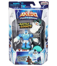 Load image into Gallery viewer, Legends of Akedo Power Storm Battle Giants Shatterclaw action figure in packaging, featuring dynamic claws and intricate details for immersive play.
