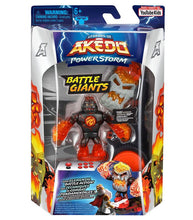 Load image into Gallery viewer, Akedo Power Storm Battle Giants Volcrag action figure in packaging with vibrant design.
