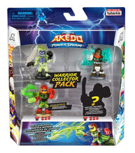 Load image into Gallery viewer, Legends of Akedo Power Storm Collectors 4 pack - Wave 1, Series 3 mini action figures in packaging.
