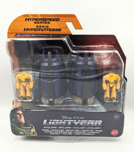 Load image into Gallery viewer, Disney Pixar Lightyear Hyperspeed Series Pods and Zyclops Figures in packaging.
