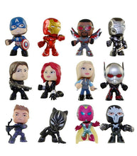 Load image into Gallery viewer, Captain America: Civil War blind boxed mystery mini figures collection.
