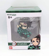 Load image into Gallery viewer, Chibi Masters Demon Slayer Tanjiro Kamado anime figure in display box.
