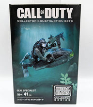 Load image into Gallery viewer, Call of Duty Seal Collector Construction Set by Mega Bloks, 41 pieces, suitable for ages 10+.
