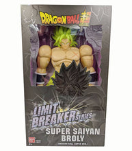 Load image into Gallery viewer, Dragon Ball Super Limit Breaker Series 12 Inch Super Saiyan Broly action figure in display box.
