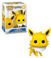 Load image into Gallery viewer, Jolteon Pokemon POP! Vinyl figure in display box.
