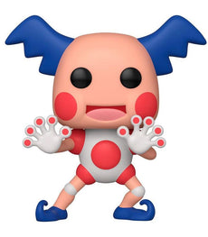 Mr Mime Pokemon POP! Vinyl Figure collectible toy in a decorative box.