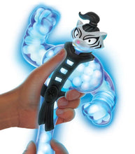 Load image into Gallery viewer, Goo Jit Zu Glow Shifters Bengal toy glowing in the dark, stretchy and filled with water beads.
