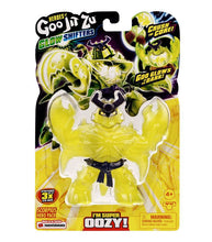 Load image into Gallery viewer, Goo Jit Zu Glow Shifters Scorpius toy in packaging, stretchy and glow-in-the-dark fun.
