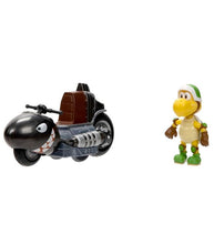 Load image into Gallery viewer, Super Mario Bros. Movie - Koopa Troopa Kart with Poseable Figure.
