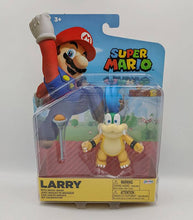 Load image into Gallery viewer, Super Mario Larry 4 Inch Figure with Magic Wand in packaging.
