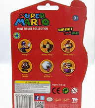 Load image into Gallery viewer, Super Mario 2.5 Inch Mini Figure - Wario packaging showing various character options.
