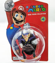 Load image into Gallery viewer, Super Mario Mini Figure - Waluigi in packaging, 2.5-inch collectible toy.
