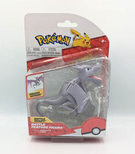 Load image into Gallery viewer, Aerodactyl Pokémon Battle Figure in packaging with deluxe action features.
