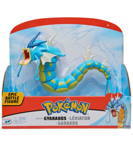 Load image into Gallery viewer, Pokemon Epic Battle Figure - Gyarados in packaging, detailed and realistic toy for collectors and battles.
