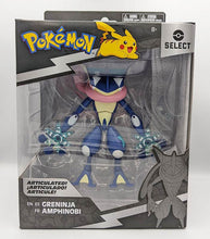 Load image into Gallery viewer, Pokémon Select Articulated Figure Greninja in packaging.
