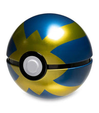 Load image into Gallery viewer, Pokemon TCG Quick Ball Tin featuring colorful design.
