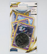Load image into Gallery viewer, Pokémon TCG Silver Tempest Blister Pack featuring Ralts, Kirlia, Gallade cards, and a Pokémon coin.

