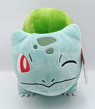 Load image into Gallery viewer, Bulbasaur 8" plush Pokemon toy made of soft material.
