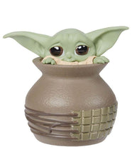Load image into Gallery viewer, Grogu Jar Hideaway pose from Star Wars Bounty Collection Series 4.
